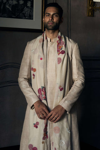Matsya classic dhagai achkan set