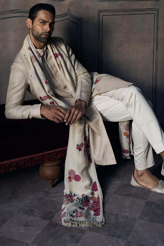 Matsya classic dhagai achkan set