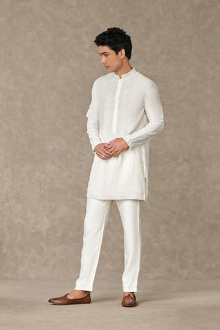 House Of Masaba Men-Ivory Pearl Kurta And Pants-INDIASPOPUP.COM