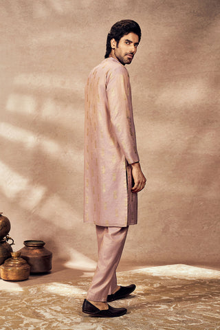 Lilac Timber Tribe Kurta And Pants by House Of Masaba Men, available on Indiaspopup.com