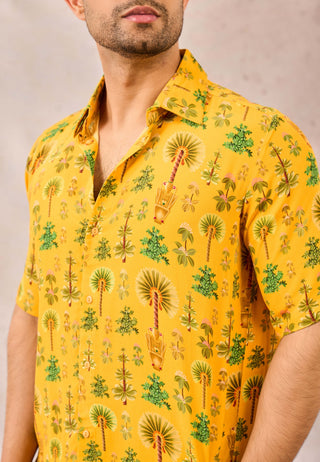 Yellow nomadic tribe shirt