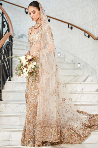 Vintage nizami tulle sari set