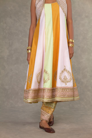 House Of Masaba-Summertime Sorbet Anarkali Set-INDIASPOPUP.COM