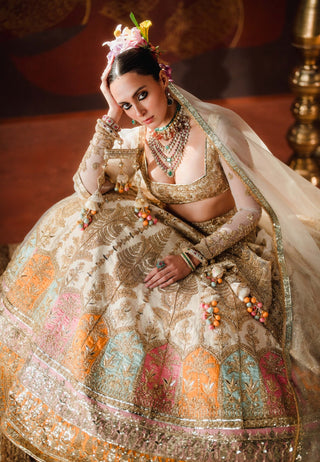 Bombay barfi lehenga set