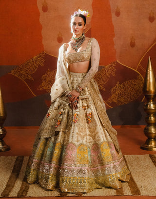 Bombay barfi lehenga set