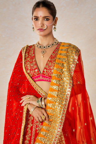 Gulab sherbet lehenga set