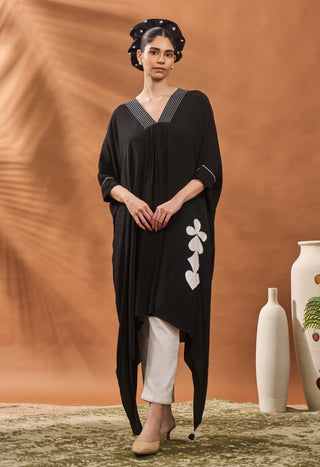 Black All Fours Tunic And Pants by House Of Masaba available on Indiaspopup.com
