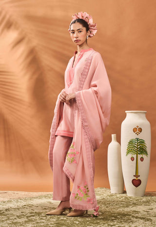 Pink Meadow Moves Kurta Set by House Of Masaba available on Indiaspopup.com