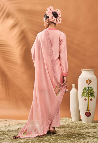 Pink Meadow Moves Kurta Set by House Of Masaba available on Indiaspopup.com