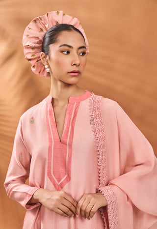 Pink Meadow Moves Kurta Set by House Of Masaba available on Indiaspopup.com