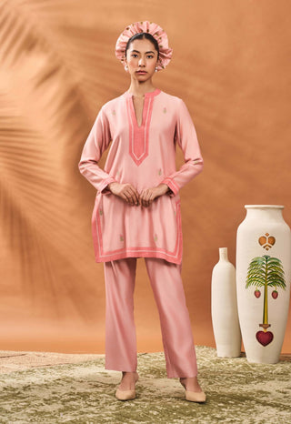 Pink Meadow Moves Kurta Set by House Of Masaba available on Indiaspopup.com