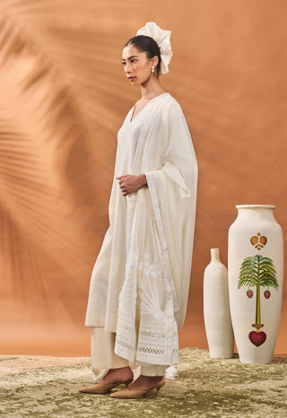Ivory All Fours Kurta Set by House Of Masaba available on Indiaspopup.com