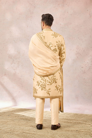 Almond bombay barfi sherwani set