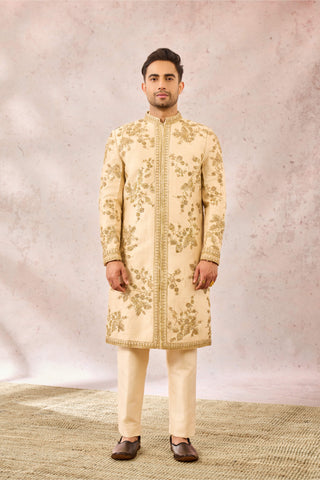 Almond bombay barfi sherwani set