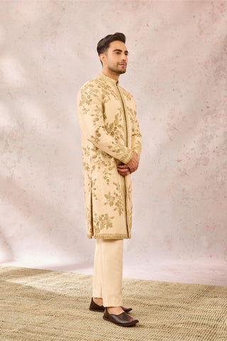 Almond bombay barfi sherwani set