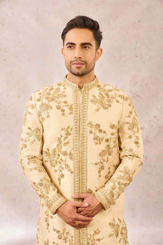 Almond bombay barfi sherwani set