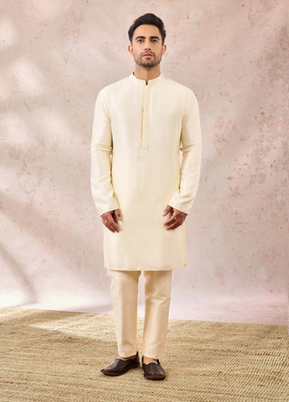 Ivory sandesh sherwani set