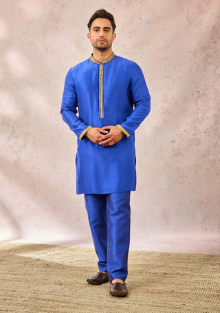 Neel bahar navy kurta