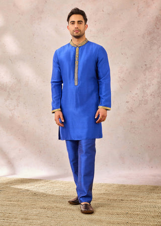 Neel bahar navy kurta