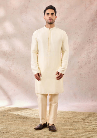 Ivory bagh e-bahar sherwani set