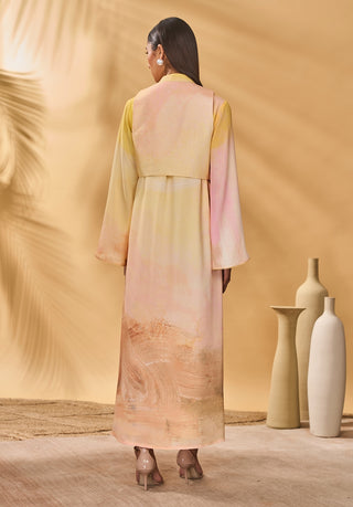 Glazing symphony shirt dress and jacket