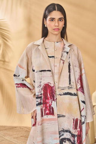 Chaotic harmony jacket and pant set