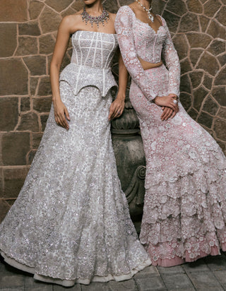 Ivory maisie lehenga set