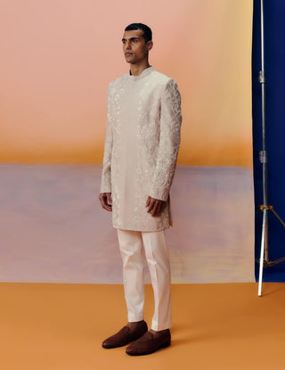 Troy ivory sherwani set