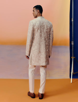 Troy ivory sherwani set