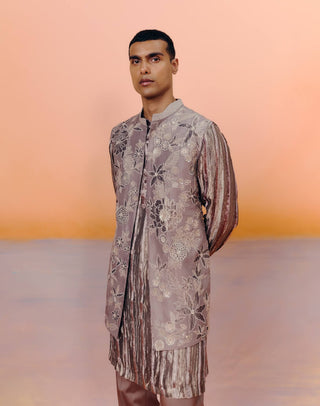 Emir rose brown bundi set