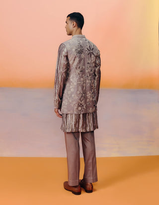 Emir rose brown bundi set