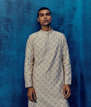 Elio champagne kurta and pants