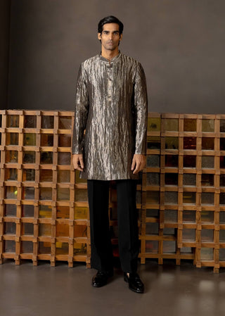 Pelorus black bundi and kurta set