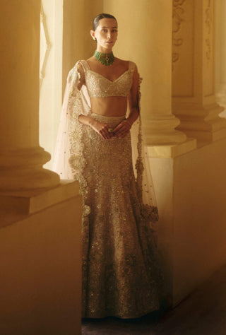 Nadia husna pink lehenga set