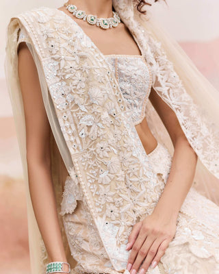 Gold itea lehenga set
