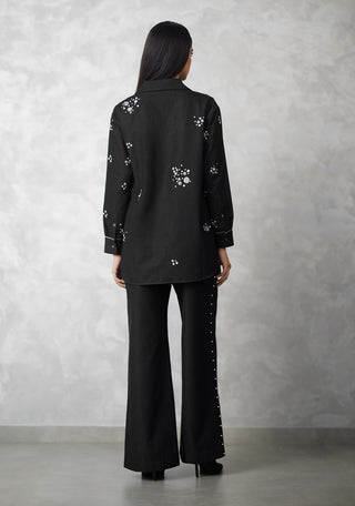Dottie pearl denim shirt and pants