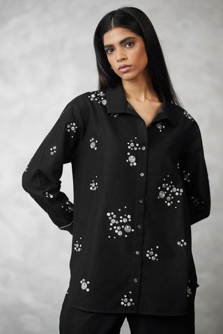 Dottie pearl denim shirt and pants