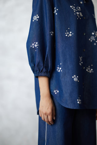 Dottie blue bishop shirt and pants