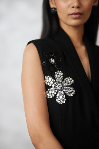 Florencio black blazer and pants