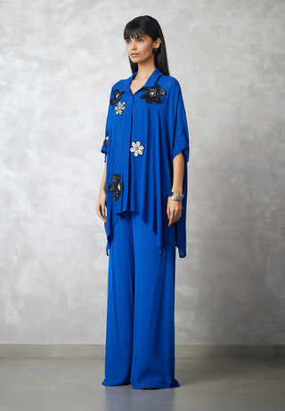 Blue florencio shirt and pants