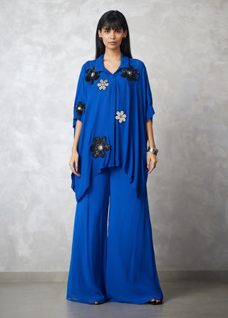 Blue florencio shirt and pants