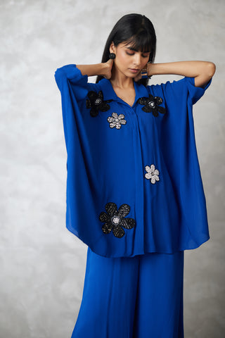 Blue florencio shirt and pants