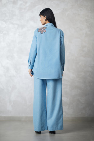 Florencio denim shirt and pants