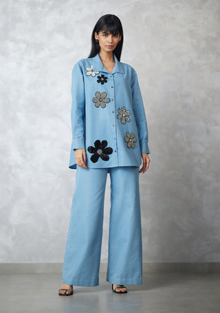 Florencio denim shirt and pants