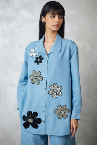 Florencio denim shirt and pants
