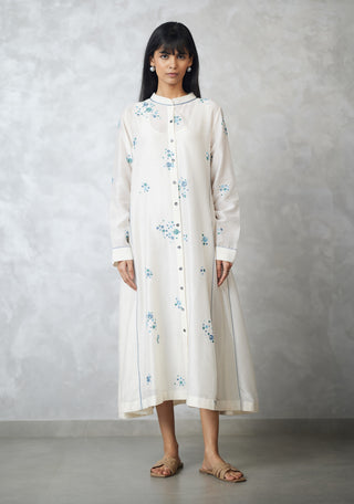 Ivory dottie dress