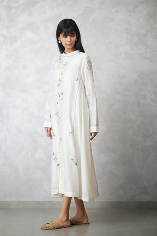 Ivory dottie dress