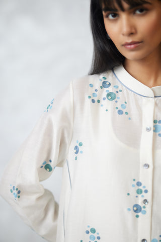 Ivory dottie dress
