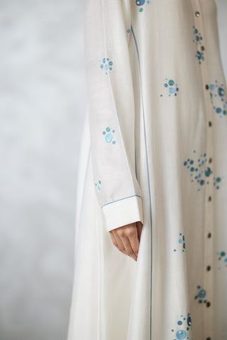 Ivory dottie dress
