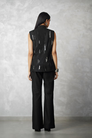 Skyline denim blazer and pants